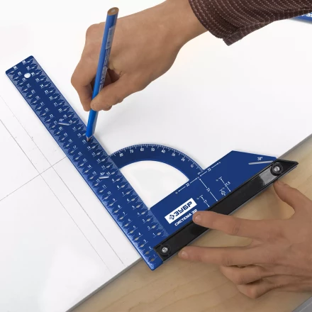 ЗУБР Система-32, разметочный мебельный угольник, Профессионал (34398-30) купить в Тюмени