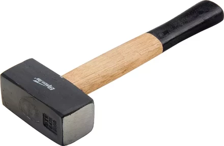 Кувалда 2000 г кованая головка деревянная двухцветная рукоятка SPARTA 10909 купить в Тюмени