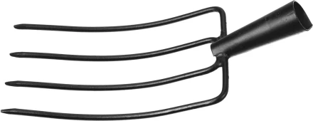 Вилы GRINDA кованые, навозные 4 круглых зубца, без черенка, 180х300мм 39720-4_z01 купить в Тюмени