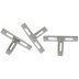 Крестики ЗУБР Т-образные для кафеля, 4мм, 100шт 33813-4 купить в Тюмени