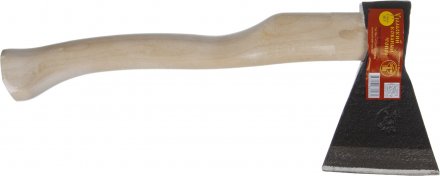 Топор кованый ИЖ с прямым лезвием и деревянной рукояткой, 0,8кг 2071-08 купить в Тюмени