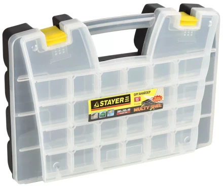 Органайзер двойной &quot;PROMULTI-15&quot; пластиковый, STAYER Professional 38037-15 купить в Тюмени