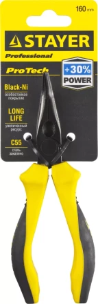 Тонкогубцы STAYER &quot;PROTech&quot; изогнутые, эксцентриковое расположение шарнира, 160мм 22027-4-16_z02 купить в Тюмени