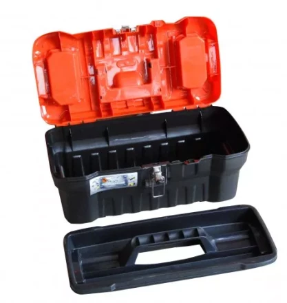 Ящик для инструмента 16 410х210х175 мм металлические замки Энкор 80080 купить в Тюмени