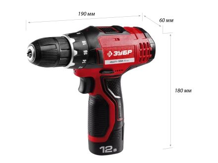 Дрель-шуруповерт 2 АКБ ДШЛ-122-1 КН серия МАСТЕР купить в Тюмени