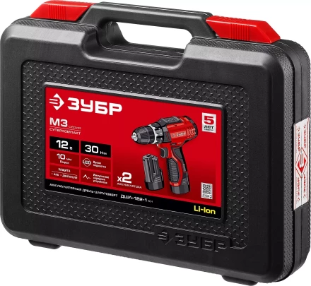 Дрель-шуруповерт 2 АКБ ДШЛ-122-1 КН серия МАСТЕР купить в Тюмени