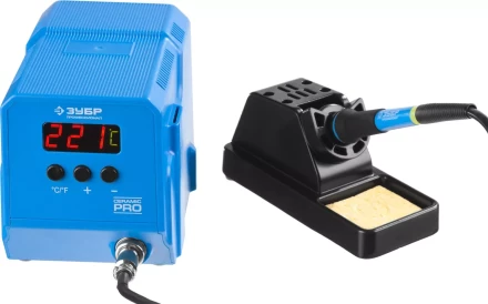 Паяльные станции низкотемпературные цифровые 50-480C серия ПРОФЕССИОНАЛ 55336 купить в Тюмени