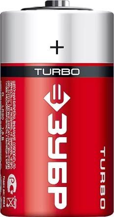 Батарейки TURBO алкалиновые D 1.5В серия Без серии купить в Тюмени