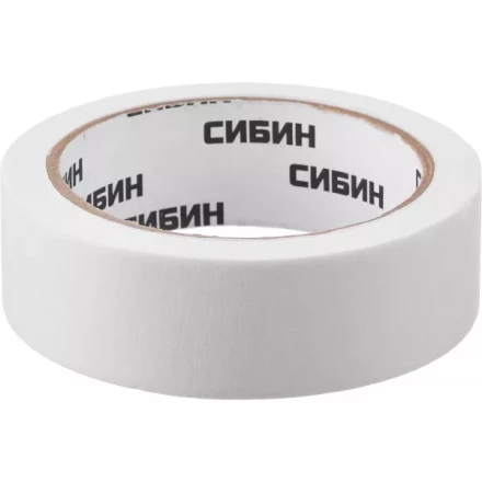 CИБИН. Малярная лента, креповая, 30мм х 25м 12111-30_z01 купить в Тюмени