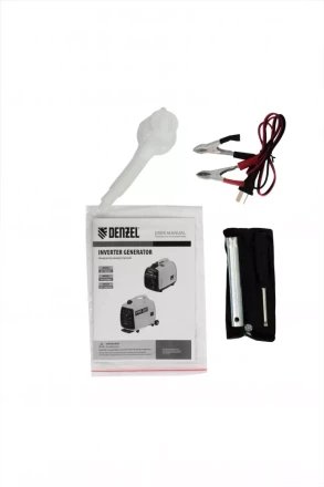Генератор инверторный GT-2200iS, 2.2 кВт, 230 В, бак 4 л, закрытый корпус, ручной старт Denzel 94702 купить в Тюмени