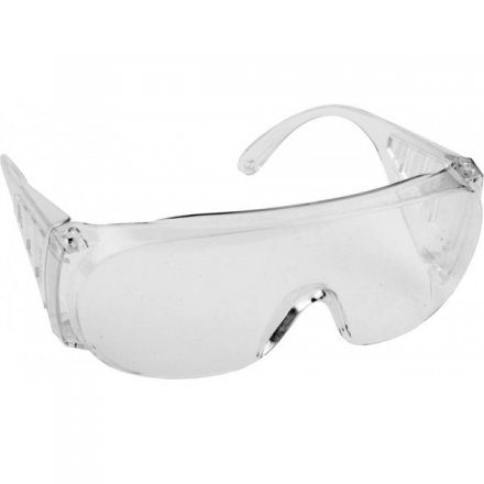 Очки DEXX защитные, поликарбонатная монолинза с боковой вентиляцией, прозрачные 11050 купить в Тюмени