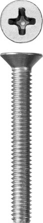 Винт ЗУБР &quot;МАСТЕР&quot; DIN 965, класс прочности 4.8, оцинкованный, M4x30мм, 5кг 303110-04-030 купить в Тюмени