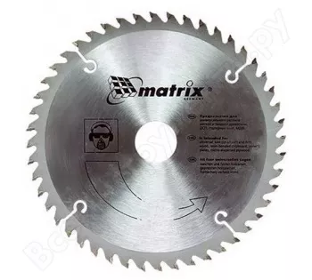 Пильный диск по дереву 160 х 20мм 36 зубьев + кольцо 16/20  MATRIX Professional 73276 купить в Тюмени