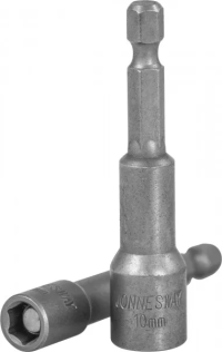 Магнитная головка 1/4" 10х65мм  шестигранная S2  D165MN10M Jonnesway 47689