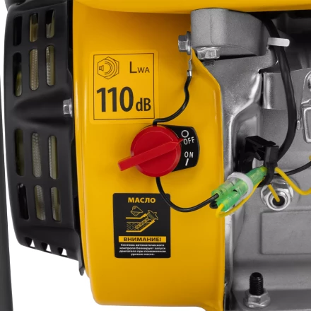 Мотопомпа бензиновая для грязной воды Denzel PX-80D7 99206, 7 л.с., 3&quot;, 1300 л/мин, глуб 8 м,напор 30 м купить в Тюмени