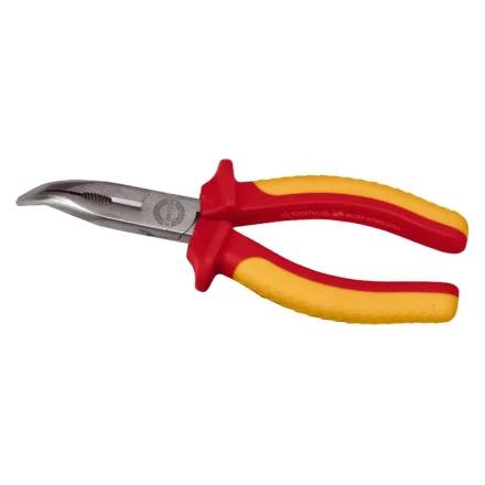 Тонкогубцы изогнутые диэлектрические до 1000В Dielectric CrV 150мм  Кратон 2 12 11 006 купить в Тюмени