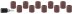 Цилиндр STAYER шлифовальный абразивный, с оправкой, d 18,7мм, Р 80/120, 10шт 29918-H10 купить в Тюмени