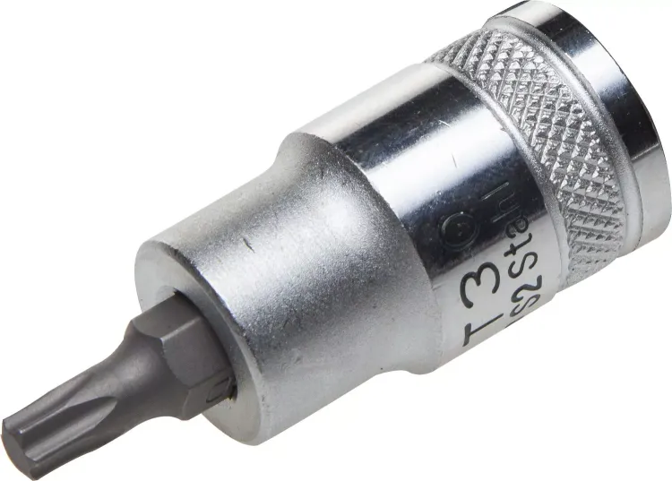 Торцовая бита-головка KRAFTOOL "INDUSTRIE QUALITAT", материал S2, TORX, сатинированная, 1/2", Т40 27905-40_z01 купить в Тюмени