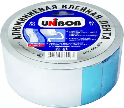 Лента клейкая алюминиевая 50 х 40 / P 88814 купить в Тюмени