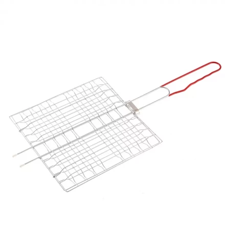 Решетка-гриль 230х230 мм хромированная PVC рукоятка Sparta 69635 купить в Тюмени