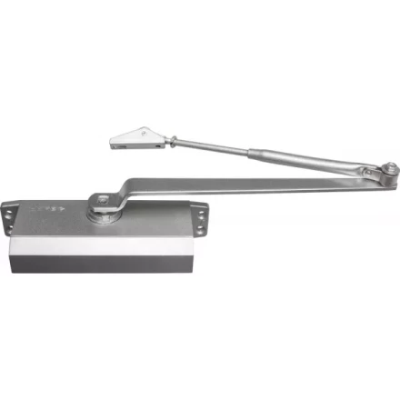 Доводчик дверной ЗУБР для дверей массой до 80 кг, цвет серебро 37910-80 купить в Тюмени