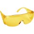 Очки DEXX защитные, поликарбонатная монолинза с боковой вентиляцией, желтые 11051 купить в Тюмени