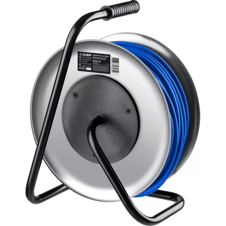 ЗУБР ПВС-325, ПВС, 3 x 2.5 мм2, 50 м, 4000 Вт, IP44, силовой удлинитель на стальной катушке, Профессионал (55102-50) купить в Тюмени