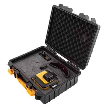 Лазерный уровень мультипризменный LX 360-3 Red, 30 м, 635 нм, аккумулятор Li 2800 мАч, резьба 5/8&quot; Denzel 35077 купить в Тюмени