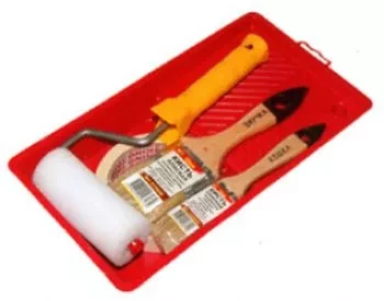 Набор малярный: валик кювета кисти 6 предм. 807035 купить в Тюмени