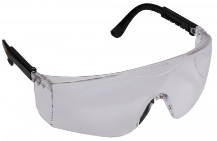 Очки STAYER защитные с регулируемыми по длине дужками, поликарбонатные прозрачные линзы 2-110461 купить в Тюмени