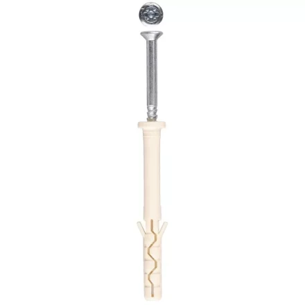 Дюбель-гвоздь ЗУБР нейлоновый, цилиндрический бортик, 8 x 100 мм, 50 шт 4-301395-08-100 купить в Тюмени