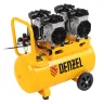 Компрессор безмасляный, малошумный Denzel DLS 2200/50, 2200 Вт, 2x1100, 50 л, 380 л/мин купить в Тюмени