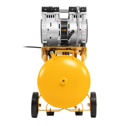 Компрессор безмасляный, малошумный Denzel DLS 2200/50, 2200 Вт, 2x1100, 50 л, 380 л/мин купить в Тюмени