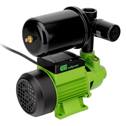 Насосная станция Сибртех НС400-Ч, 400 Вт, напор 32 м, 2100 л/ч, ресивер 2 л 97246 купить в Тюмени