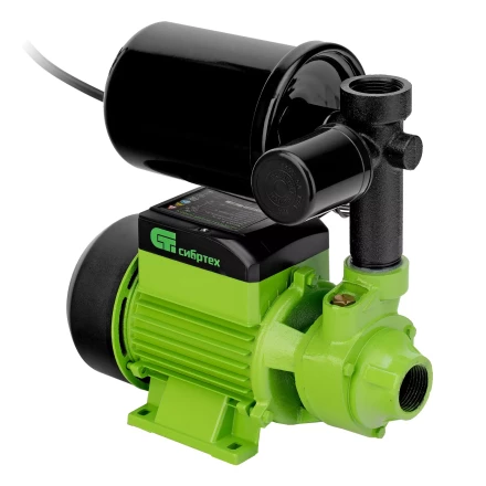 Насосная станция Сибртех НС400-Ч, 400 Вт, напор 32 м, 2100 л/ч, ресивер 2 л 97246 купить в Тюмени