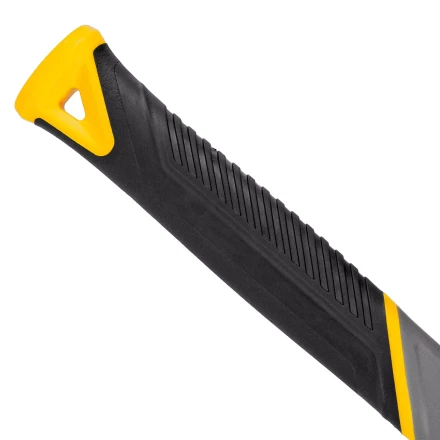 Молоток слесарный, 600 г Denzel, кованый, фибергласовая рукоятка c TPR покрытием, 10486 купить в Тюмени