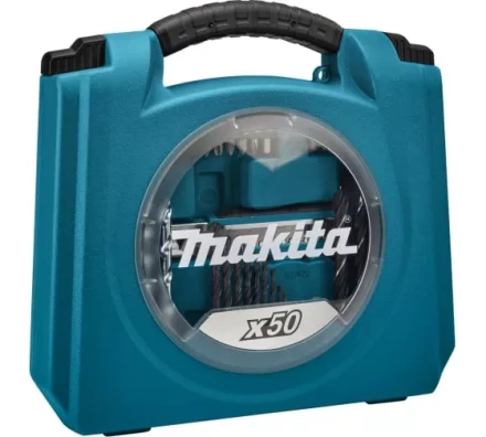 Набор оснастки для шуруповерта Makita D-42014. 50 предметов, кейс купить в Тюмени