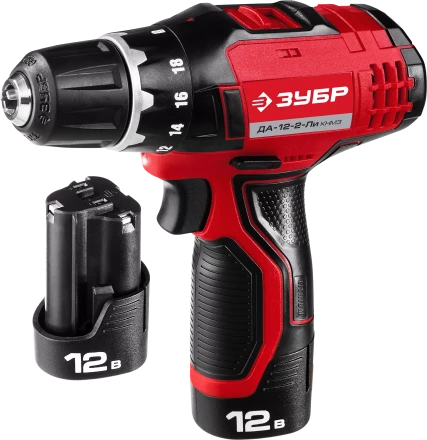 Дрель-шуруповерт 2 АКБ ДА-12-2-Ли КНМ3 серия МАСТЕР купить в Тюмени