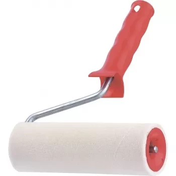 Валик  &quot;ВЕЛЮР&quot;, с ручкой 8мм, 180 мм, ворс  4 мм, D - 48 мм, D ручки - 8 мм, шерсть  MATRIX 80778 купить в Тюмени