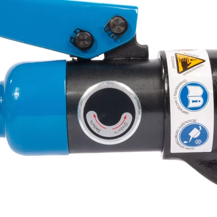 Пресс гидравлический ручной КВТ ПГР-10т для опрессовки тросов до 10 мм (92049) купить в Тюмени