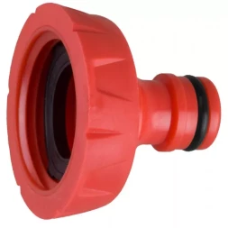 Адаптер GRINDA внешний "Premium", пластмассовый с TPR, 1" 8-426403