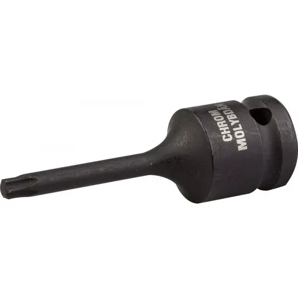 Торцовая головка KRAFTOOL "INDUSTRIE QUALITAT" ударная (1/2"), TORX, Cr-Mo, фосфатированная, T30 27952-30_z01 купить в Тюмени
