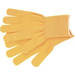 Перчатки нейлон 13 класс цвет "лимон" L 67822