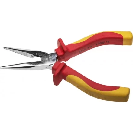 Тонкогубцы ЗУБР &quot;ПРОФЕССИОНАЛ&quot; &quot;ПРОФИЭЛЕКТРИК&quot;, диэлектрические, двухкомпонентная рукоятка, до ~1000В, 160мм 22145-3-16 купить в Тюмени