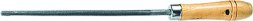 Напильник 250 мм круглый деревянная ручка СИБРТЕХ 16129
