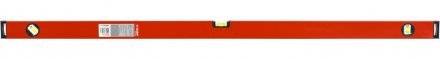 Уровень ЗУБР коробчатый, крашеный, 2 ампулы, фрезерованная базовая поверхность, 120 см 34584-120 купить в Тюмени