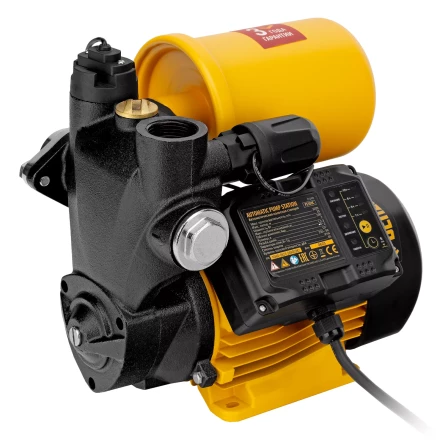 Насосная станция Denzel PS500C, 500 Вт, напор 35 м, 2200 л/ч, ресивер 2 л, блок управления 97249 купить в Тюмени