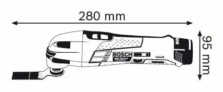 Резак универсальный BOSCH GOP 10,8 V-Li аккумуляторный купить в Тюмени