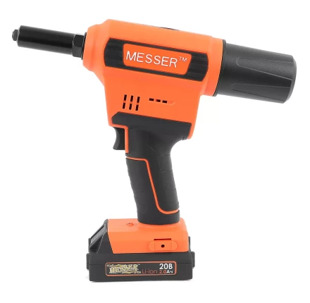 Аккумуляторный вытяжной заклепочник MESSER CQ-60025 (модель 2021 года)  от 2,4 до 6,4 мм купить в Тюмени