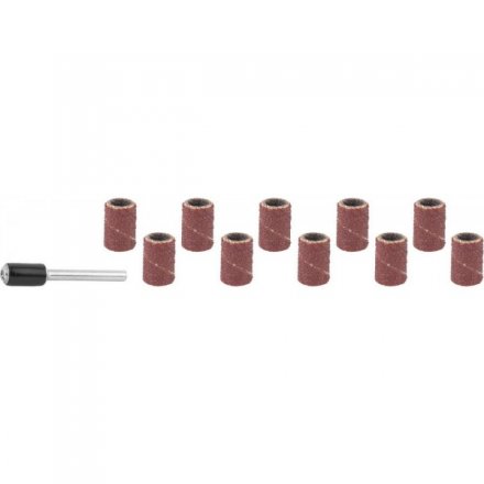 Цилиндр STAYER шлифовальный абразивный, с оправкой, d 6,25мм, Р80/120, 10шт 29919-H10 купить в Тюмени